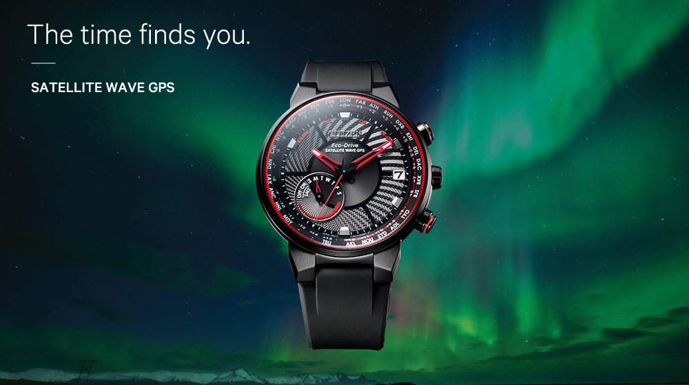 satellite wave gps watch